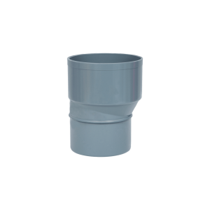 Reducción Excéntrica Junta Pegada conexiones Macho-Hembra, Gris Marengo