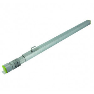 Regle telescopico galvanizado de 182 a 315 cm