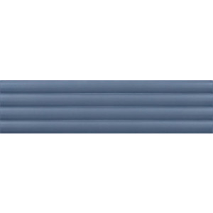 Revestimiento relieve COSTA NOVA ONDA Banyan Blue Matt 5x20cm de Equipe