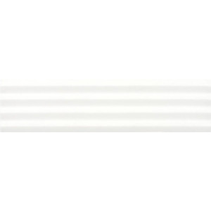 Revestimiento relieve COSTA NOVA PRAIA White Matt 5x20cm de Equipe