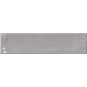 Revestimiento de pasta blanca Totalbrick Grigio Majolica Lux 6x24cm