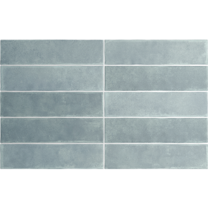 Revestimiento azul mate Argile Sky 6x24,6cm