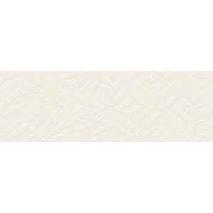 Revestimiento Racconti struttura 3D 30x90cm Blanco Mate rectificado MCYF