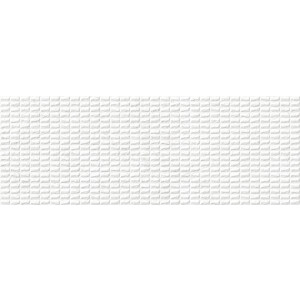 Revestimiento ALPINE WALL WHITE TOP 32x90 cm pasta blanca brillo