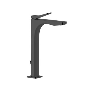 Grifería Monomando Lavabo caño alto negro XL mate RILIEVO Gessi Rubinetteria 59003/299