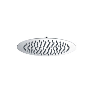 Rociador redondo extraplano de 25cm de diámetro Cromo RDN002