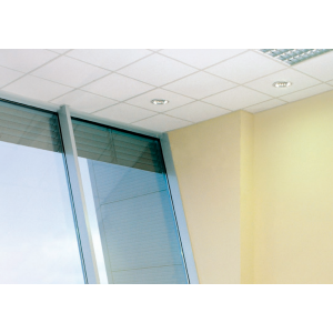 Panel rockfon sofit panel acustico para techo registrable 60x60 cm (Cara visible en blanco)