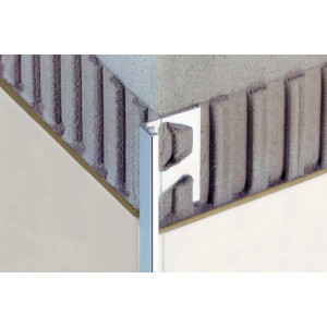 JOLLY - Cantoneras de aluminio decorativas canto fino L -  Varios Colores