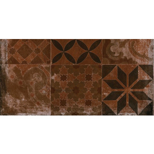 Tabica clay rojo alhamar 15x33cm EXAGRES