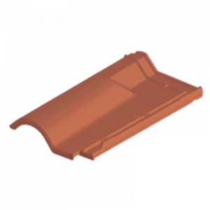 Teja de ventilación TB-12 mixta 44x26x7cm rojo nature