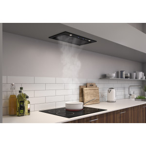 Campana extractora encastrable TFM 460 Cristal Black 51,8x28,6cm