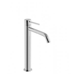 Mezclador monomando UP caño alto níquel cepillado TREEMME