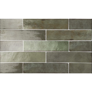 Revestimiento porcelanico TRIBECA SAGE GREEN 6x24,6 Equipe ceramicas