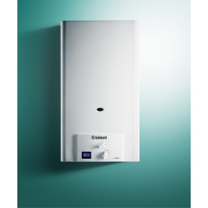Calentador GAS BUTANO O PROPANO 12L Estanco Bajo Nox Vaillant TURBOMAG PRO 125/1 + Kit