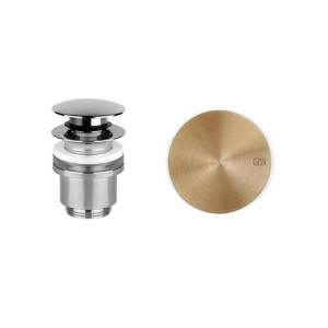 Vaciador lavabo STOP&GO acabado Bronce Cepillado 01408/726 Gessi