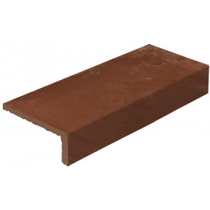 Vierteaguas ALHAMAR Rojo 15x33x4cm gres extrusionado EXAGRES