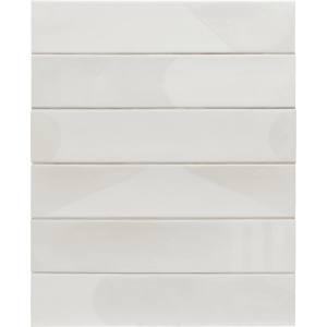 Revestimiento WADI DECOR SNOW 6X30CM Equipe Cerámicas