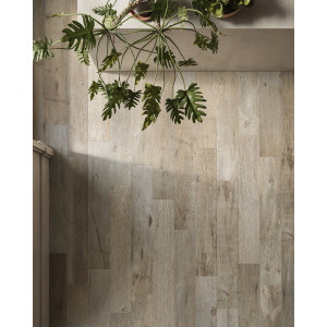 Pavimento Yorkwood Walnut 30x180cm porcelánico rectificado Sant Agostino