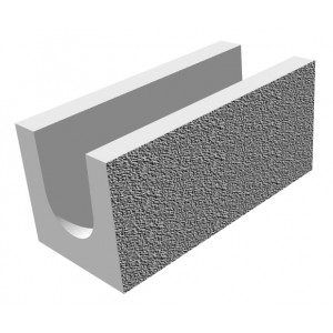 Zuncho Split GANDIA 20x20x40cm Blanco Hidrofugado