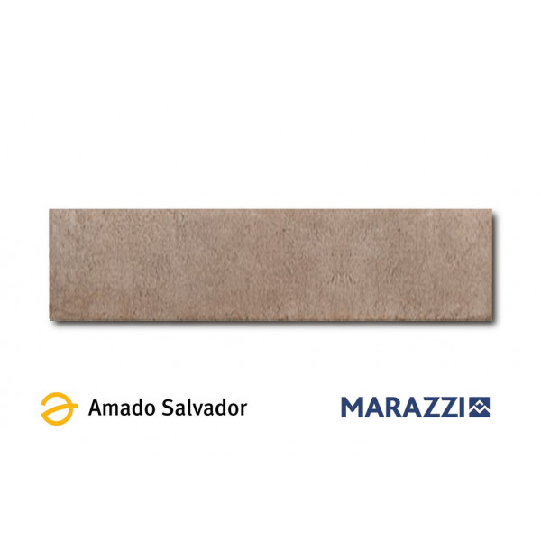 Pavimento TERRAMIX beige 7x28cm brick porcelánico Marazzi
