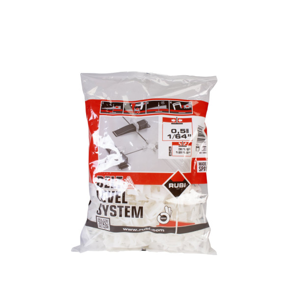 BRIDA 0,5 MM - 400 UDS - Delta level system Rubí
