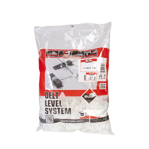 BRIDA 1,5 MM - 400 UDS - Delta level system Rubi