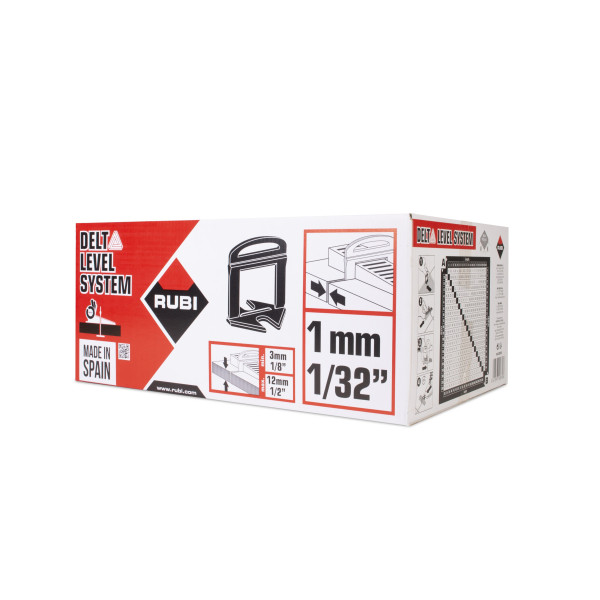 BRIDA 1 MM - 2400 UDS - Delta level system Rubi