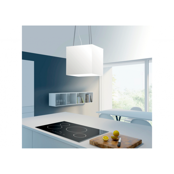 Campana extractora isla DECOR 595 lámpara blanco