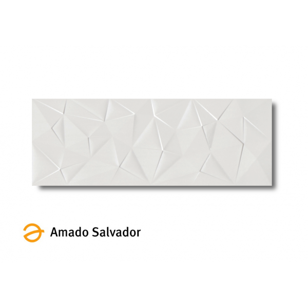 Revestimiento FIBER-W/R blanco mate 32x90cm pasta blanca Peronda