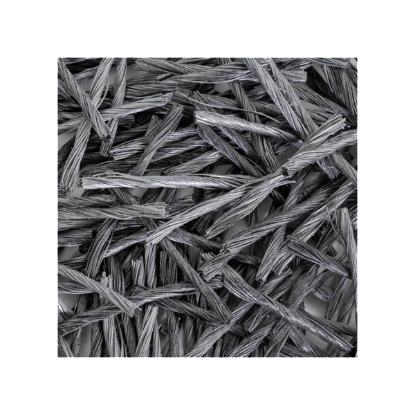Fibra polimérica estructural para hormigón Mapefibre ST 50 twisted, formato bolsa de 3kg