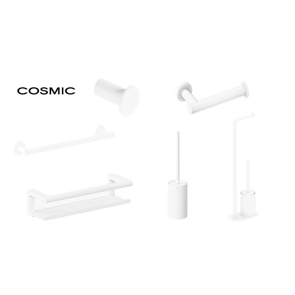 Accesorios baño Architect S+ Blanco Mate de Cosmic