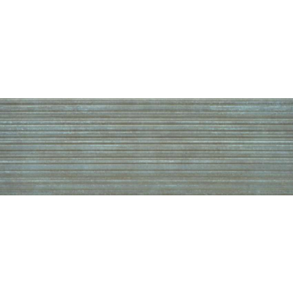 Revestimiento Iron esmerald 40x120cm Pasta blanca rectificado