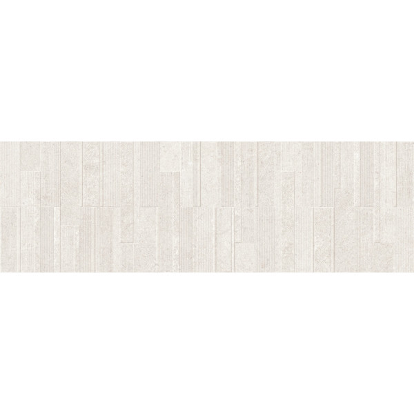 Revestimiento Suite Blanc mate 31x98cm pasta blanca rectificado