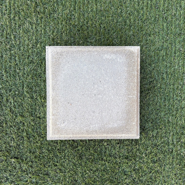 Baldosa hidráulica de hormigon lisa 20x20x3cm gris