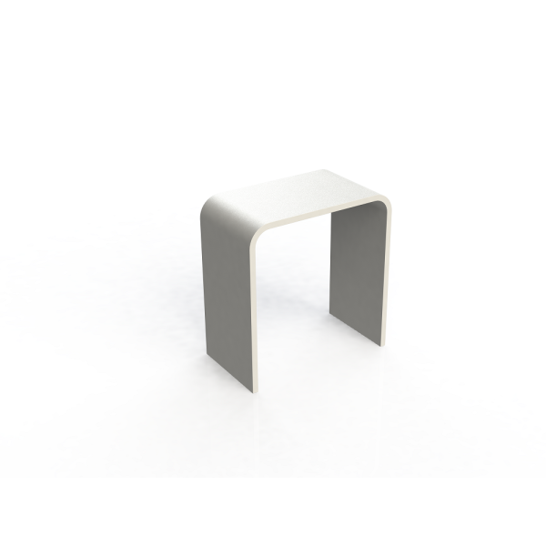 Asiento de ducha solid surface 38x38x21cm