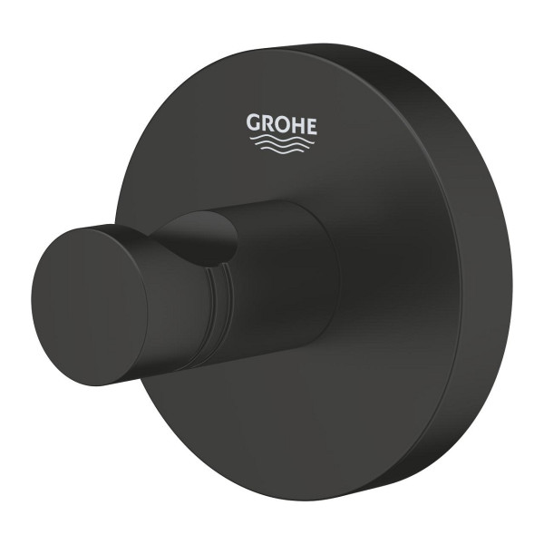 Colgador de Baño Essentials Negro Mate Grohe

