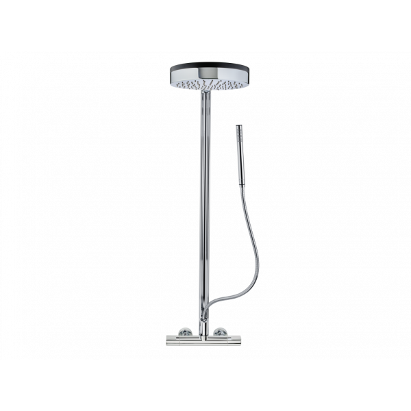 Columna de ducha giratoria 180º Dual control en Cromo