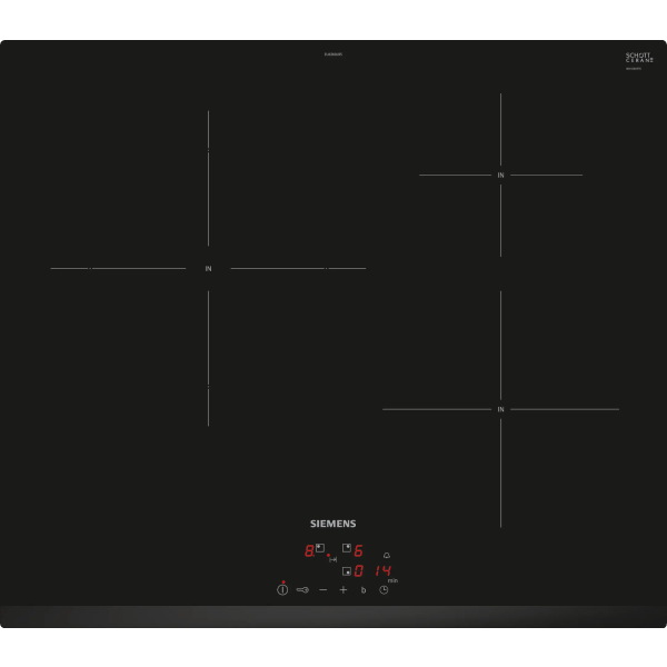Encimera inducción 60 cm Siemens EU63KBJB5E