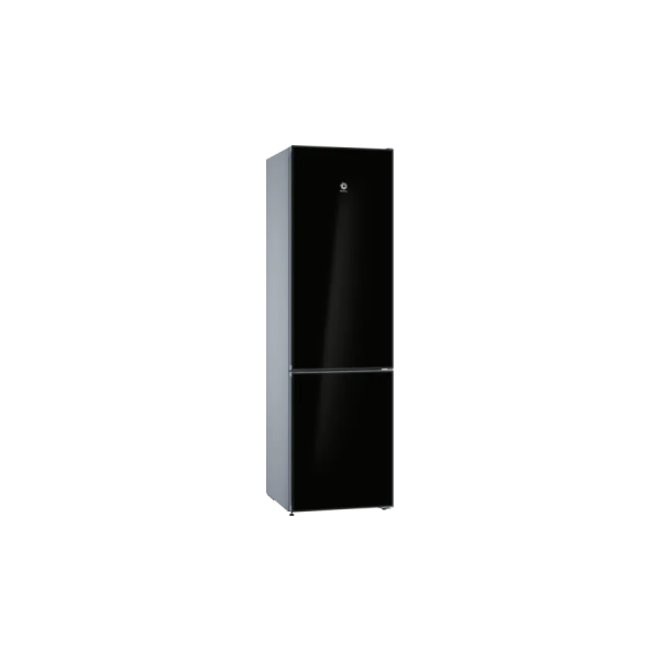 Frigorífico combinado noFrost 3KFD765NI Cristal Negro 203 x 60 cm de Balay
