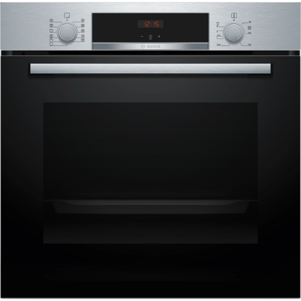 Horno Multifunción 60 cm encastrable negro/inox, Bosch