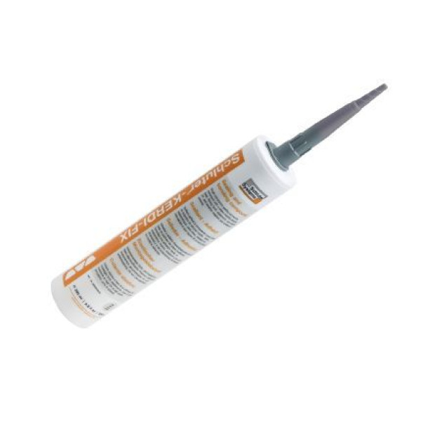 KERDI FIX/BW Cartucho 290ml adhesivo Blanco Brillo en polimero MS Schluter Systems