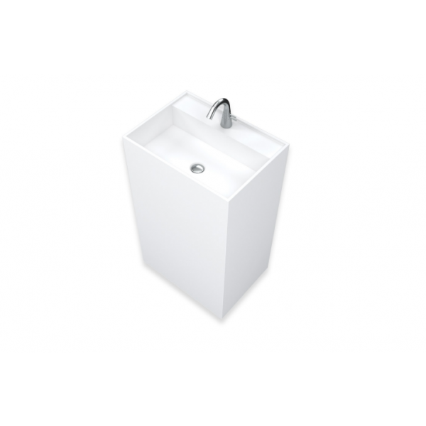 Lavabo independiente Free Standind Rectangular 90x55cm Solid Surface