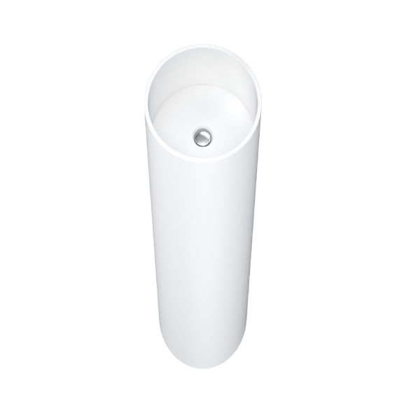Lavabo blanco free standing redondo 90cm de diámetro