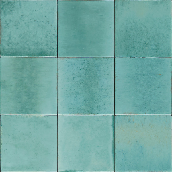 Pav/ Rev Lume Turquoise Lux 10x10cm Marazzi MQ7U