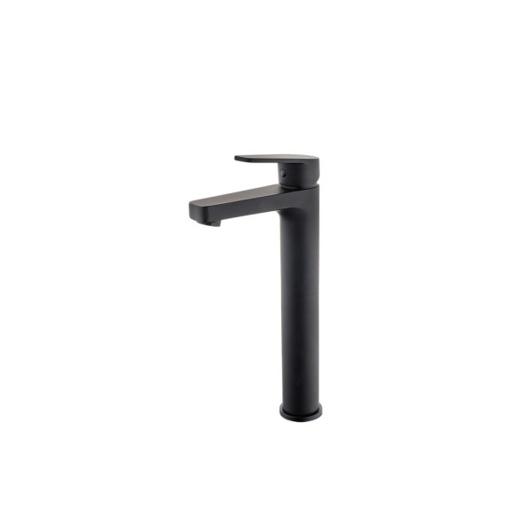 Manacor mezclador monomando lavabo alto  negro mate Teka