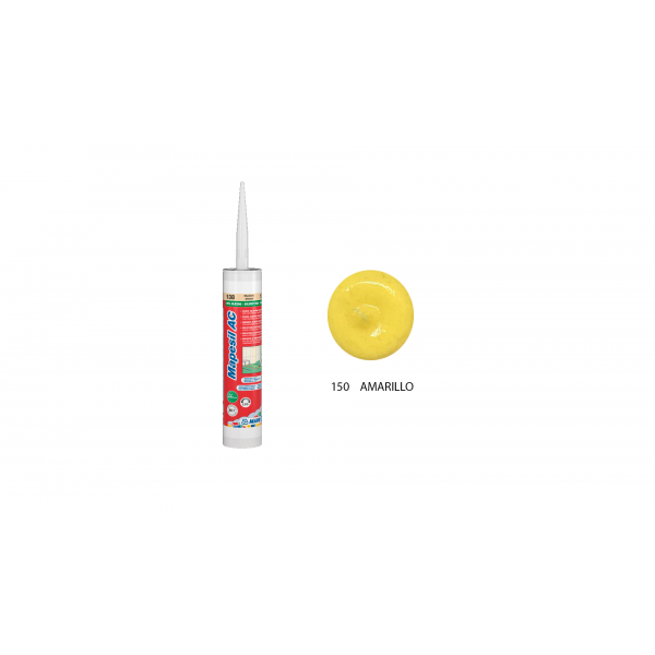 Silicona color Amarillo 150 MAPESIL AC Mapei