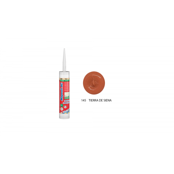 Silicona color Tierra de Siena 145 MAPESIL AC Mapei