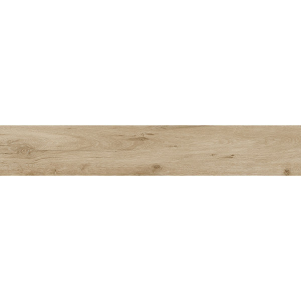 Pavimento MILENA nuez 20x120cm madera porcelánica rectificada