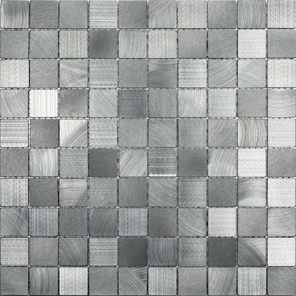 Mosaico enmallado SIGMA SILVER 26,5x26,5cm