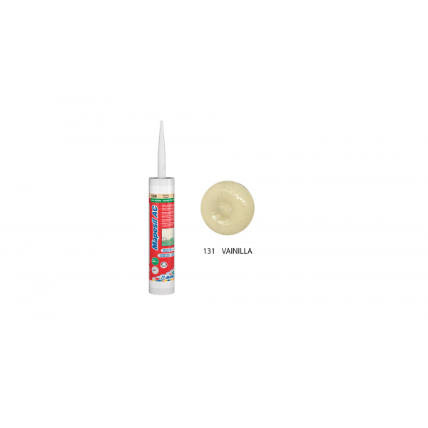 Silicona color Vainilla 131 MAPESIL AC Mapei